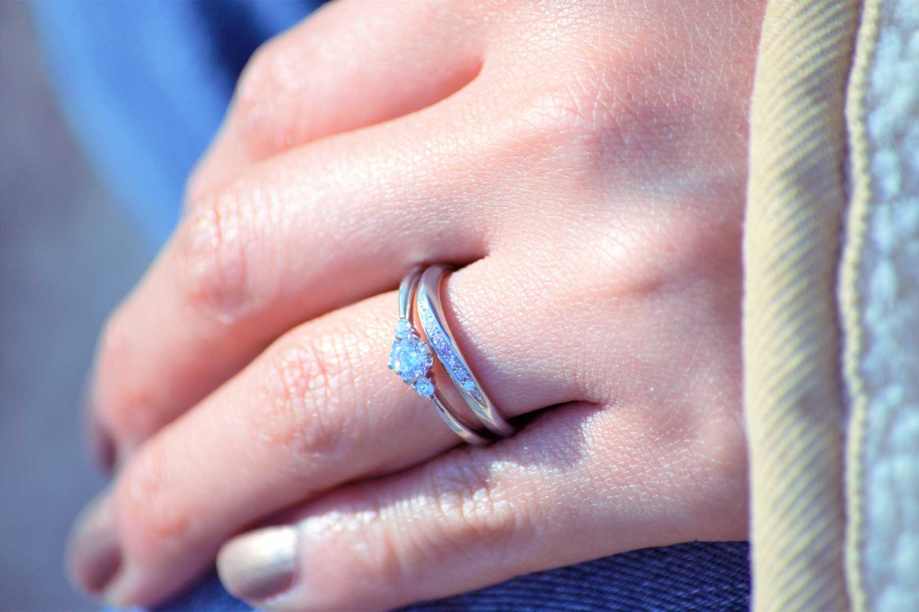 婚約指輪と結婚指輪