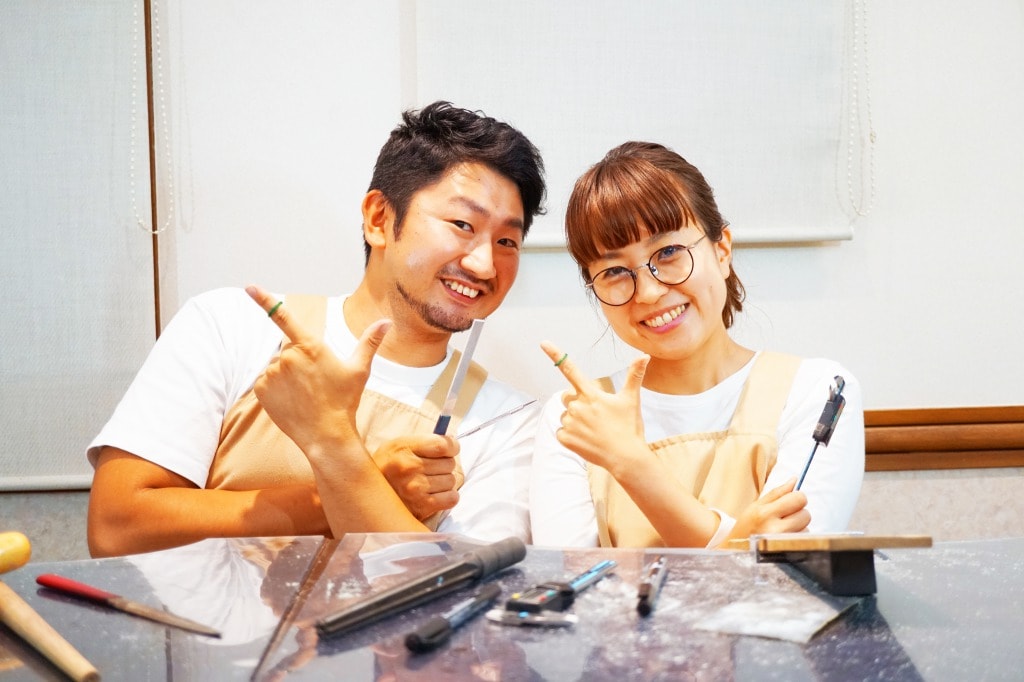 結婚指輪作り風景